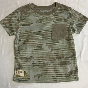 DKNY Olive Green camo Tee